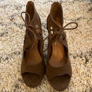 Dolce Vita Brown Strappy Heels